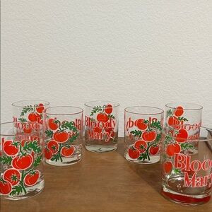 Culver Bloody Mary MCM whiskey glasses